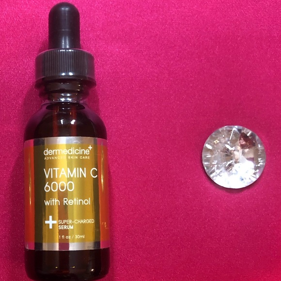 🟢SALE🟢 Dermedicine Vitamin C 6000 W/ Retinol 1oz - Picture 1 of 4